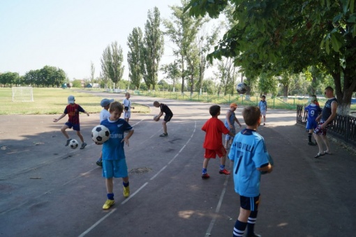 Фотоотчет детского футбольного праздника "Лето"в честь "Всероссийского дня футбола"