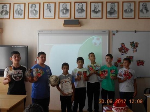 В общеобразовательных учреждениях Пролетарского района прошли мероприятия в рамках «Недели массового футбола»  