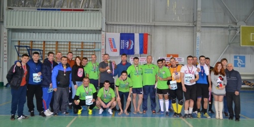 Команда Грузиновского сельского поселения - чемпион Морозовского района по мини-футболу 2015 года