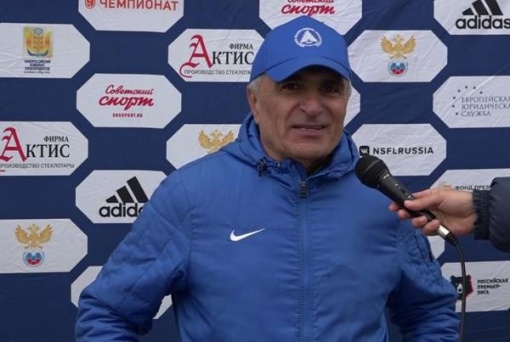 Сегодня главному тренеру ФК «ЮФУ-Чайка»  Калину Ервандовичу Степаняну исполняется 64 года!