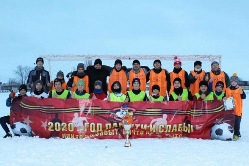 Снежные баталии чертковских футболистов