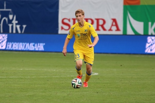 Александр Трошечкин в составе юношеской сборной России