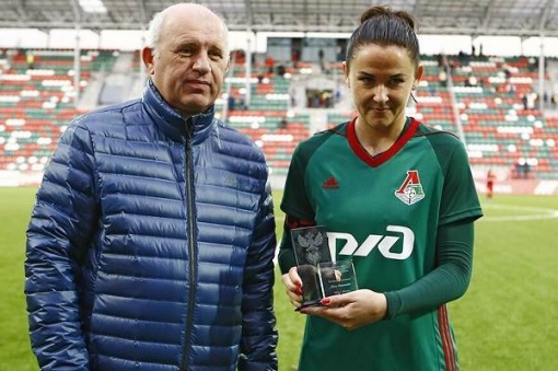 Анна Кожникова в составе столичного  «Локомотив» стала обладательницей первого клубного  «требла»