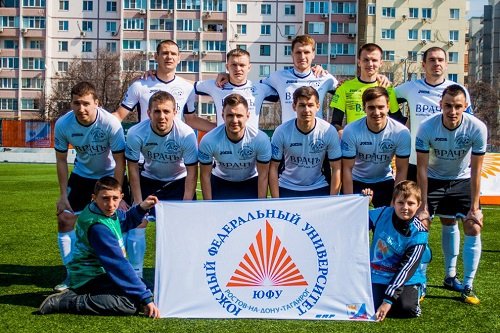 Сборная ЮФУ осталась за чертой  призеров Первенства НСФЛ сезона 2016/17