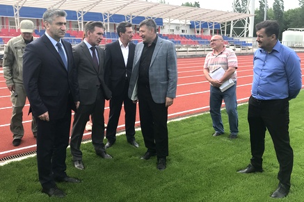 Стадион СКА будет введен в эксплуатацию к концу мая