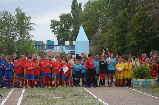 Фотоотчет с открытия детского турнира по футболу «Колосок» 2014. 