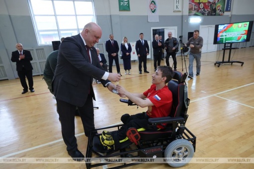 «Донские Ястребы» завоевали золото на первом Международном турнире по футболу на электроколясках в Витебске