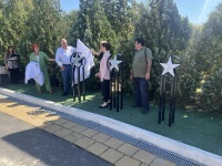В Таганроге появились еще две памятные звезды на аллее футбола